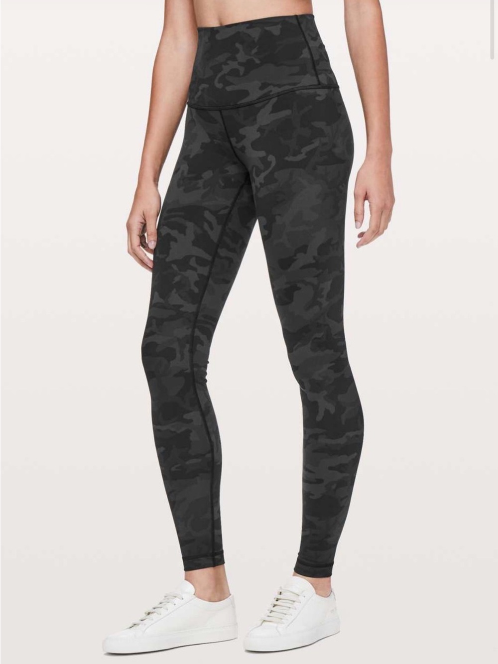 lululemon athletica Wunder Under Grey Camo ICMG tights